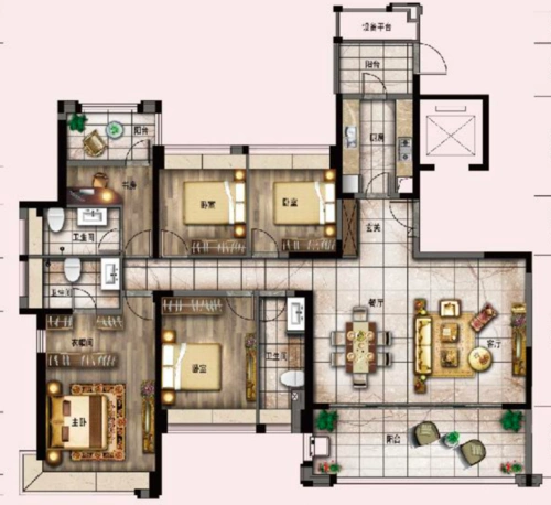 最后一批,东区中心大平层重磅上新!