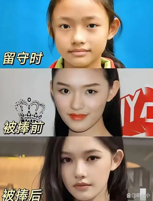 林允小时候照片林允出道前旧照林允整容前后林允童年林允出道前林允刚