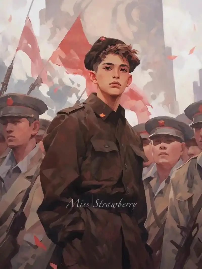 军装美男|前苏联风格.最近看了一部电影《俄罗斯方块》,就是苏 - 抖音