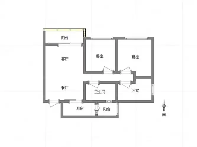 朝南户型温馨居家三房装修保养很好房东换房急售