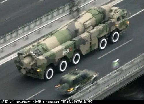 美称中国洲际导弹没一枚能覆盖美全境