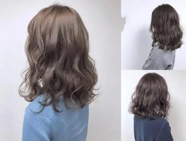 30岁以上的女性也可以考虑换成这种短发线的模式烫发,瞬间减龄,显气质