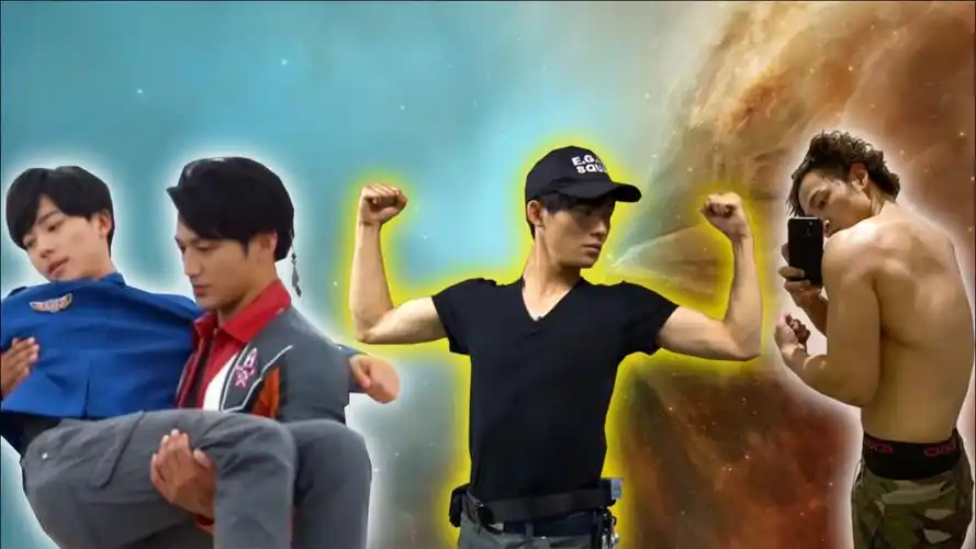 泰迦奥特曼剧场版花絮 吐槽 优幸秀肌肉不料翔的肌肉更胜一筹!