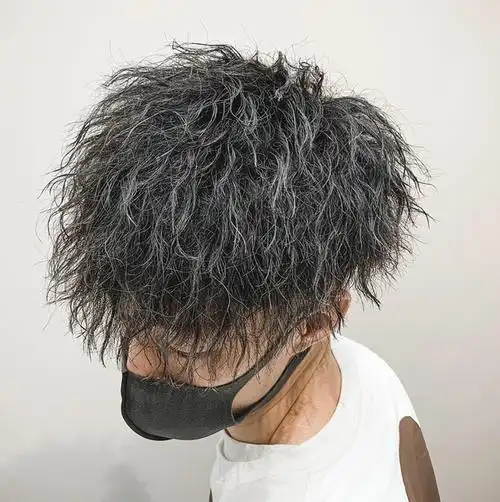 渣男锡纸烫发型推荐