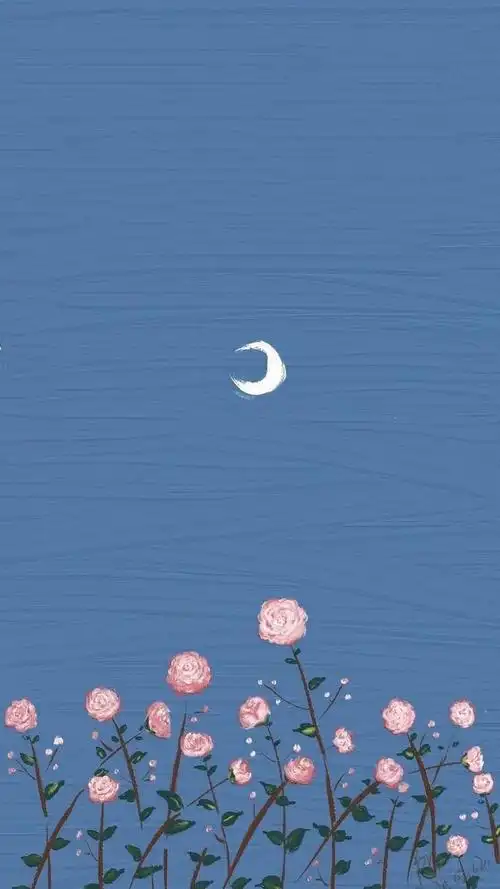 壁纸|手绘个性清新油画壁纸