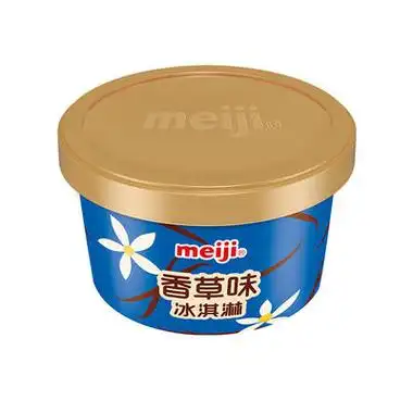 meiji 明治 香草味冰淇淋迷你6连杯 47g*6杯 彩盒装