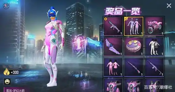 和平精英:氪穿全套"梦幻火箭"需多少?抽皮肤攻略大揭秘!