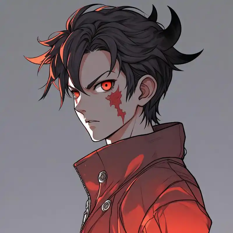 94冷酷帅气恶魔男生头像97