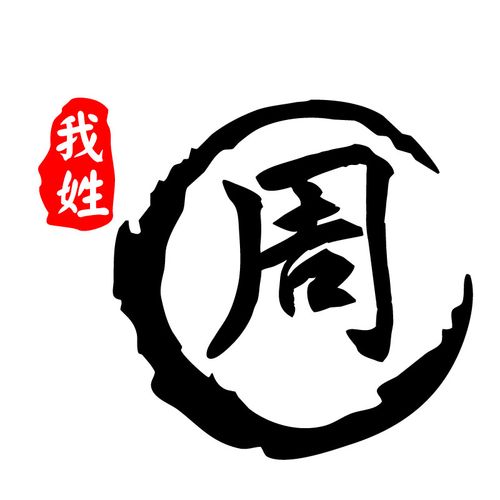 卓鹿汽车装饰贴纸姓氏车贴百家姓我姓周文字电瓶车摩托汽车装饰贴