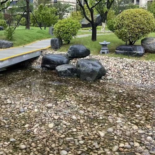 立始鹅卵石 鹅卵石园林造景鹅卵石铺路用批发鹅卵石 否  32吨起发不含