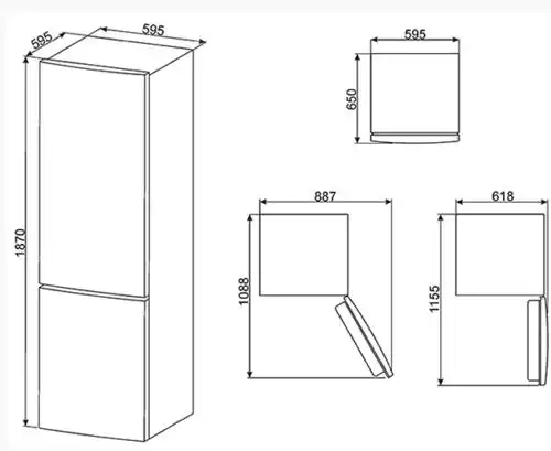 斯麦格smeg 不锈钢双开门冰箱 fc34xpnf 有抗菌处理功能,让细节决定