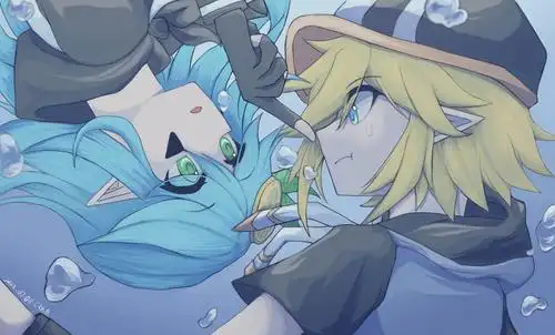 凹凸世界金柠金安莉洁被吐槽画风往别的方向跑了(07-ω-`)p1背景有