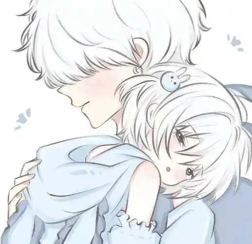 情侣头像丨恩爱有加的情侣头像_xhs_额头_女生