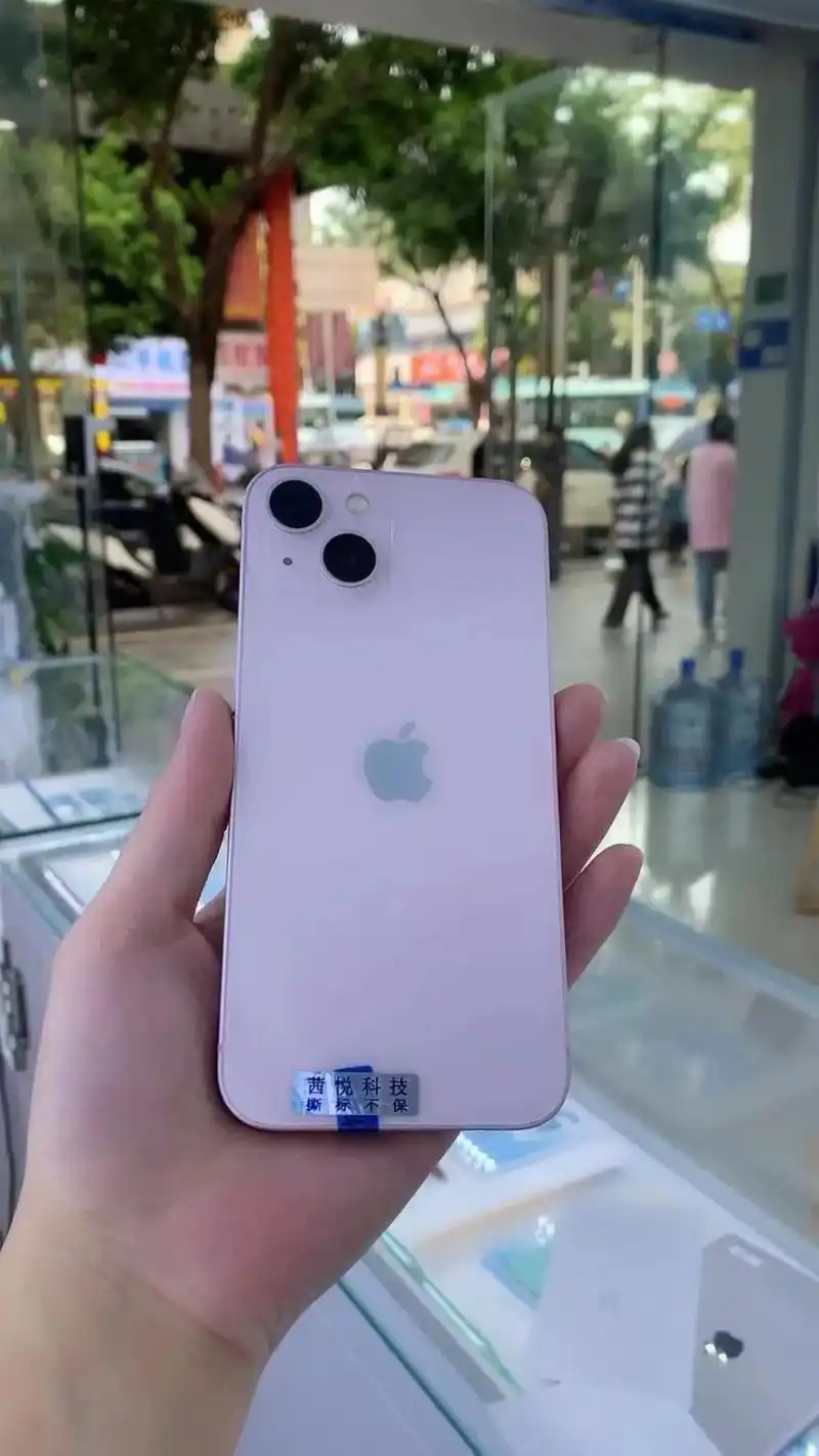 七夕礼物.国行苹果9613代 粉色 256g 双卡双待 官方 - 抖音