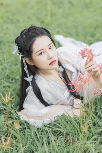 曼珠沙华_人像_poco摄影,人像,古风,古装,古风人像,汉服