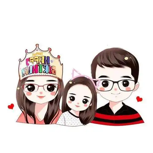 家庭,穿着都非常优雅简单不失精致的头像,回头率非常高一个专注手绘画