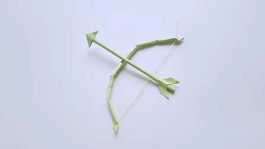 2,怎么做弓箭用纸