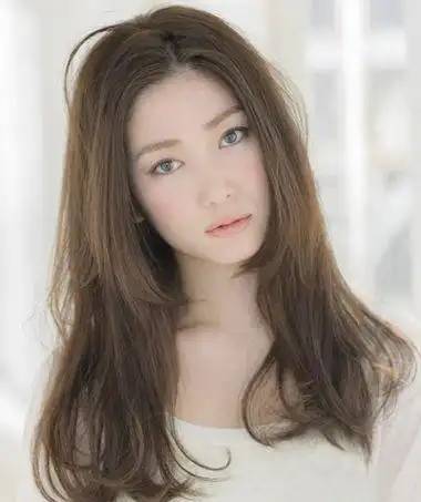 刘海自然中分发型 2015韩式中分刘海发型