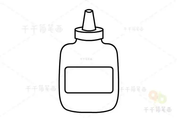 胶水简笔画轻松画