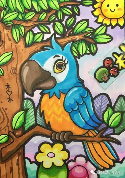 用马克笔画画(用马克笔画画教程简单可爱)_竞价网