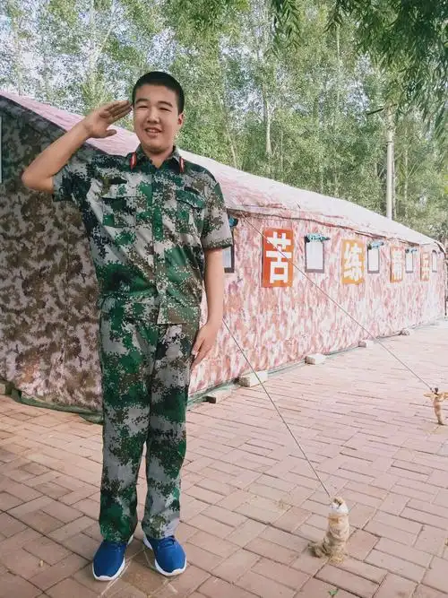 第十二届黑龙江军旅小战士训练营第六期第二天单个军人照片(第一连队)