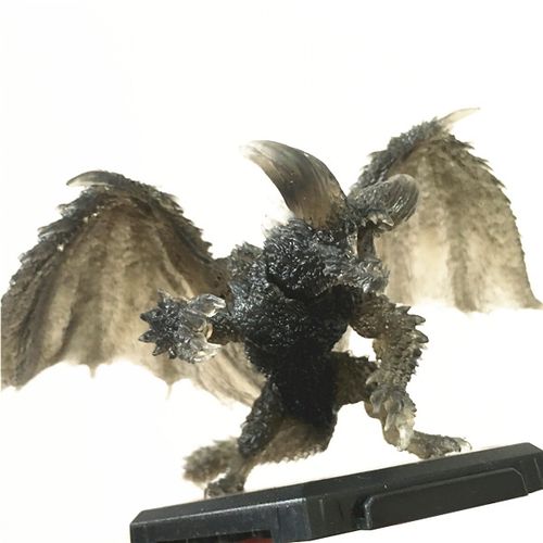 日本动漫周边原单散货卡普空怪物猎人灭尽龙盒蛋摆件含底座现货新