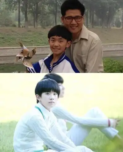 【图】易烊千玺的爸爸图片集锦 儿子冒雨拍戏老爸表心疼