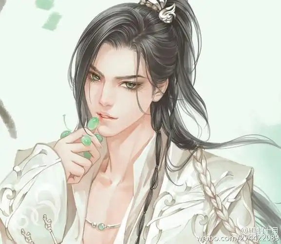 古风,美男,壁纸,插画