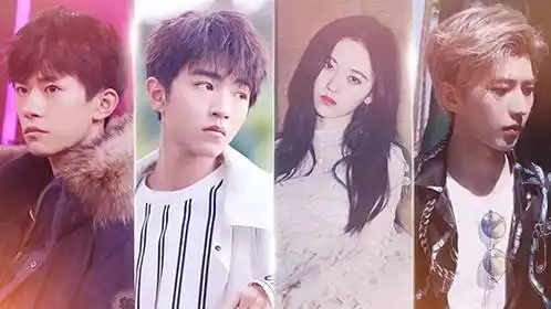 王俊凯易烊千玺蔡徐坤鞠婧祎童年曾同上一选秀