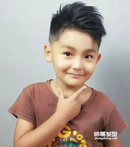 2018夏季男童潮酷发型儿童发型图片男