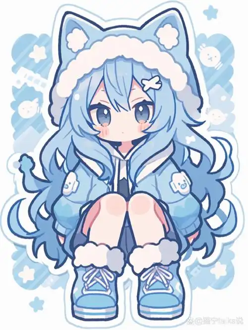 q版可爱贴纸之人物形象之125