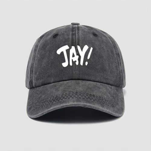 美谕周杰伦演唱会衣服jay简约字母同款帽子棒球帽男女夏季周杰伦帽子