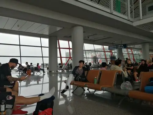 北京机场候机大厅