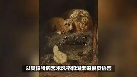 这些绵羊很惹人爱︱德国艺术家弗里德里希·奥托·盖布勒绘画作品