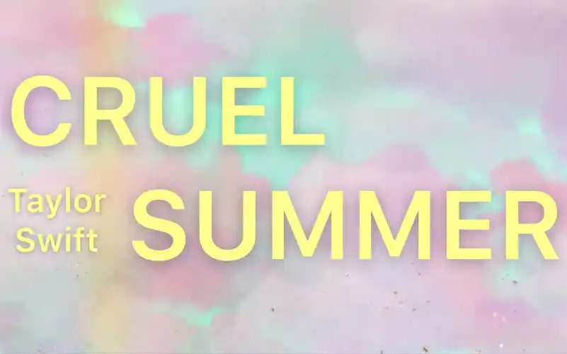 musicvideocruelsummer自制歌词mvlyricvideo