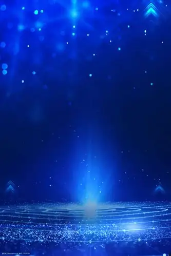 蓝色高端科技光效粒子合成背景图片-图行天下图库