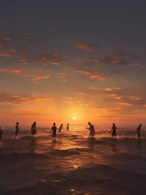 美图:海边日落,浪漫翻倍