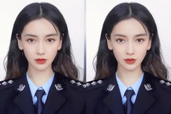 baby军装证件照曝光,女生帅起来就没男生啥事了