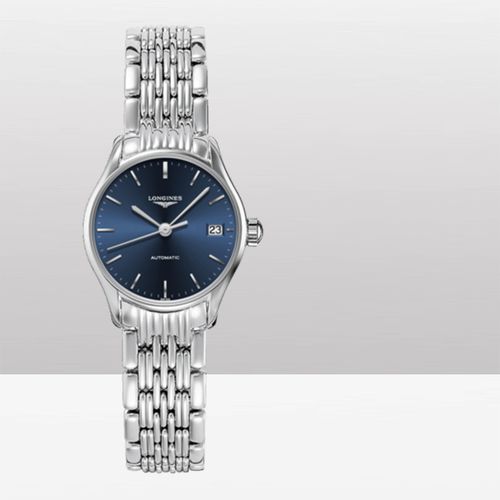 浪琴(longines)瑞士手表律雅系列自动机械女士腕表l4.360.4.92.