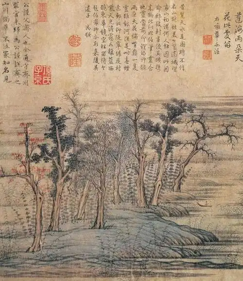 秋天在赵孟頫的画中细细品味