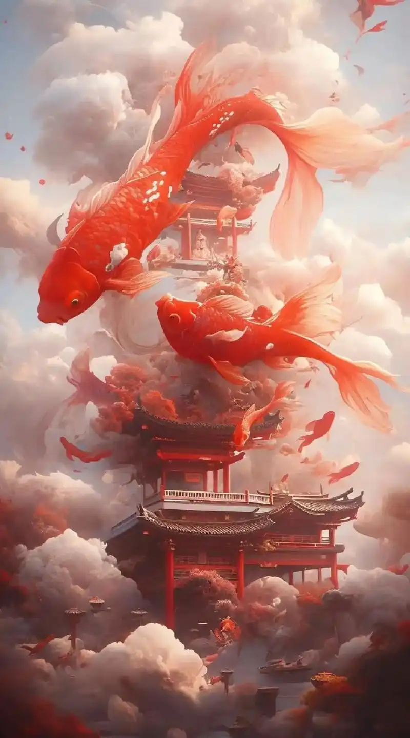 吸引力法则真的有用!锦鲤转运壁纸#锦鲤#吸引力法则#好运 - 抖音