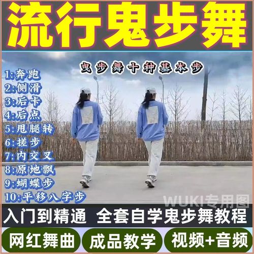 网红鬼步舞视频u盘教学基础入门流行曳步舞歌曲mp3广场舞mp4优盘