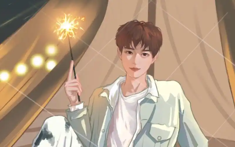 张真源/一起露营放烟花啦