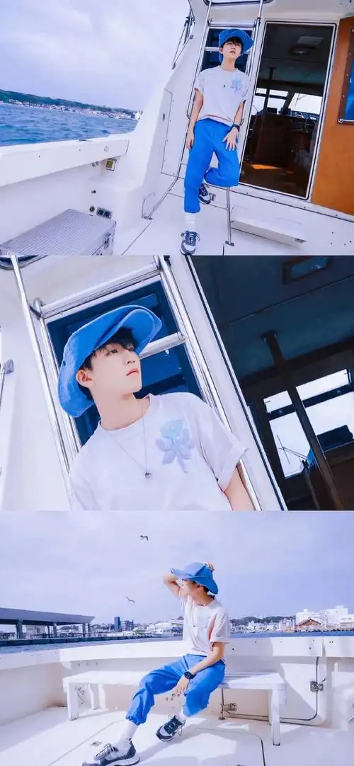 王俊凯壁纸三格拼接高清原图 阳光帅气