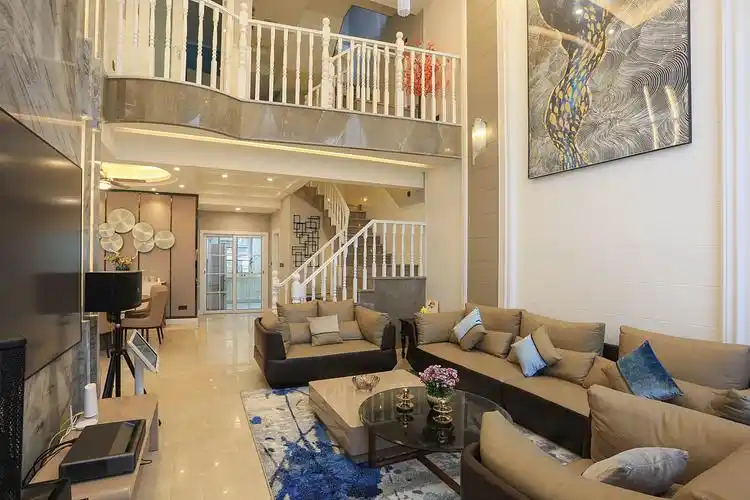 写美篇王氏装饰王氏假期,65万装修别墅样板房,送全屋设计图,送全屋