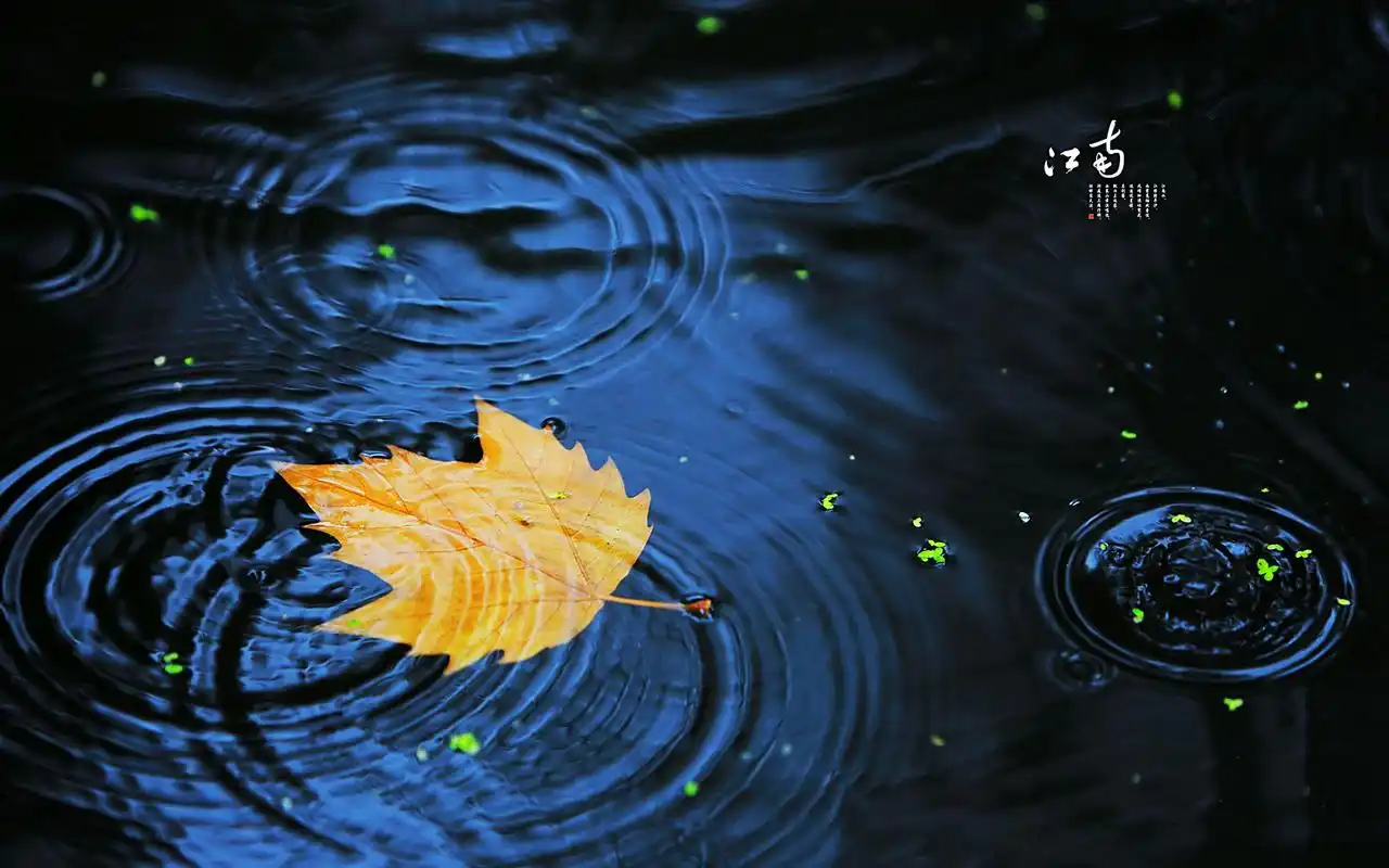 江南烟雨意境唯美高清桌面壁纸