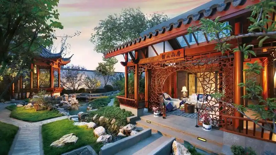 泰禾中国院子实景图