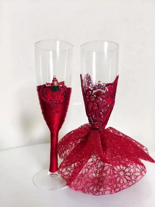 交杯酒杯香槟酒杯婚礼酒杯