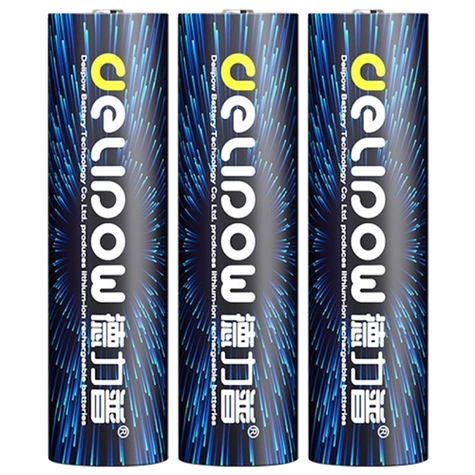 德力普delipow18650锂电池大容量37v充电电池适用于强光手电筒头灯