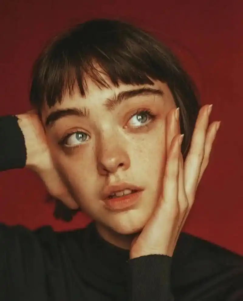 女性头像照片写生素材#抖音图文来了 #美术生 #头像素描 # - 抖音